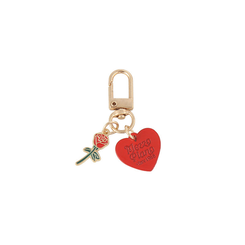 Wholesale Resin Love Color Chain Key Chain